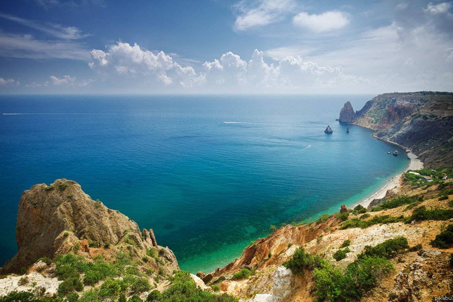 Черноморское побережье природа