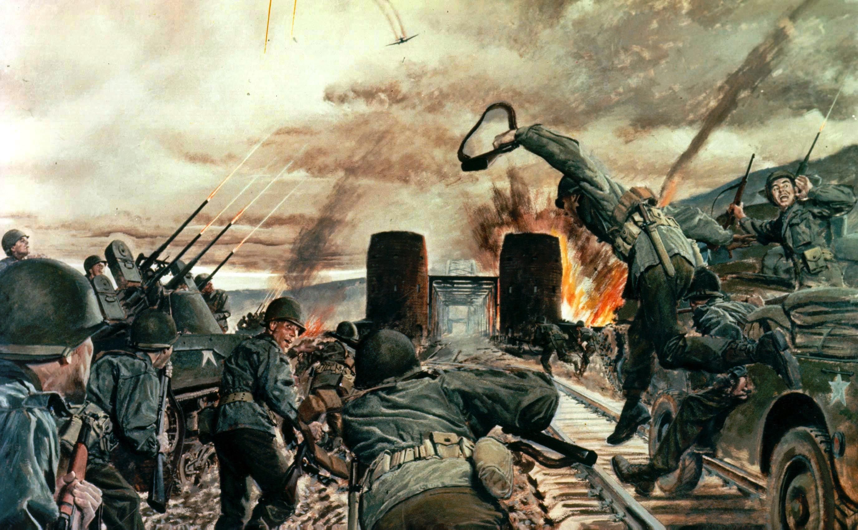 Звуки мировой войны. Битва за Рейн 1945.