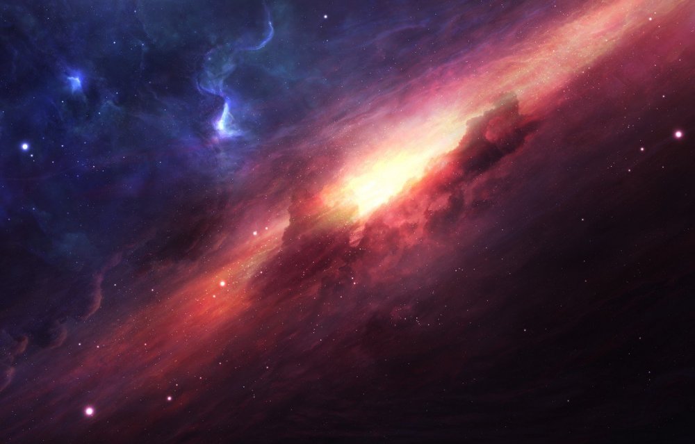 Космос туманности и Галактики