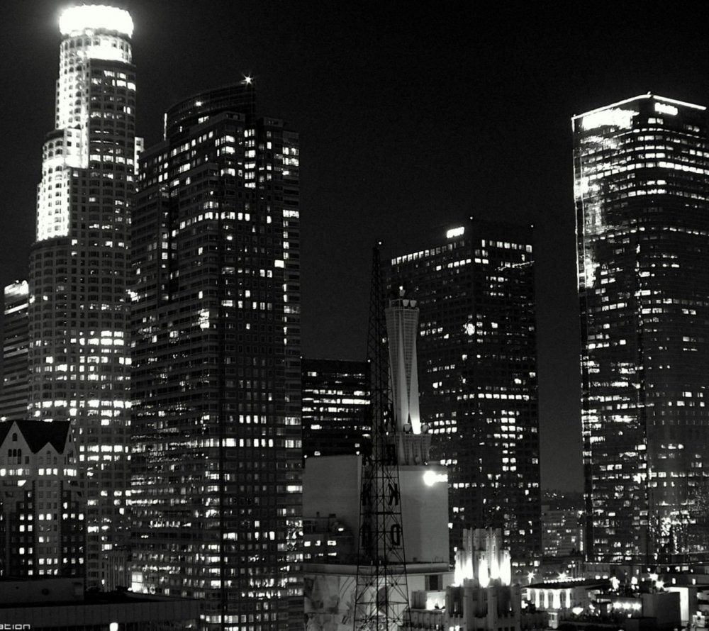 Фотообои ночной Лос Анджелес
