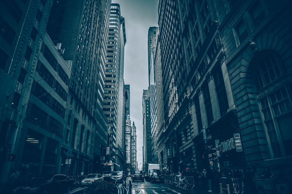 Улицы Нью-Йорка небоскребы