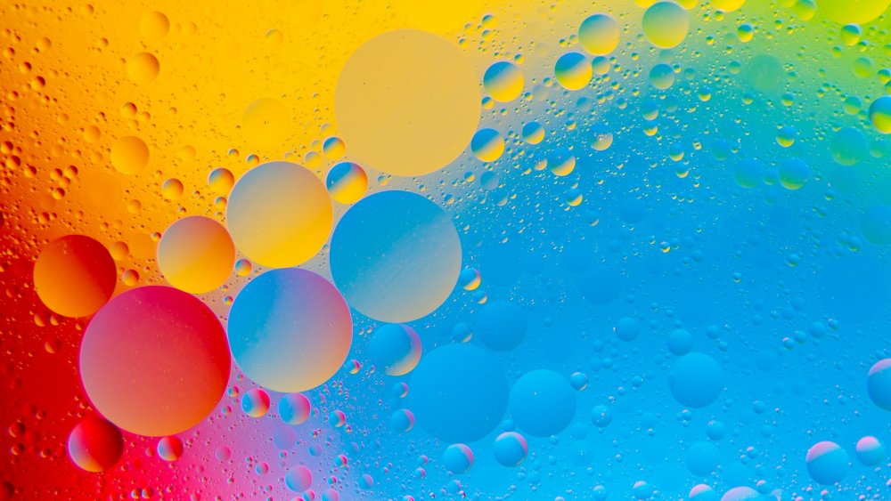 Разноцветные пузыри