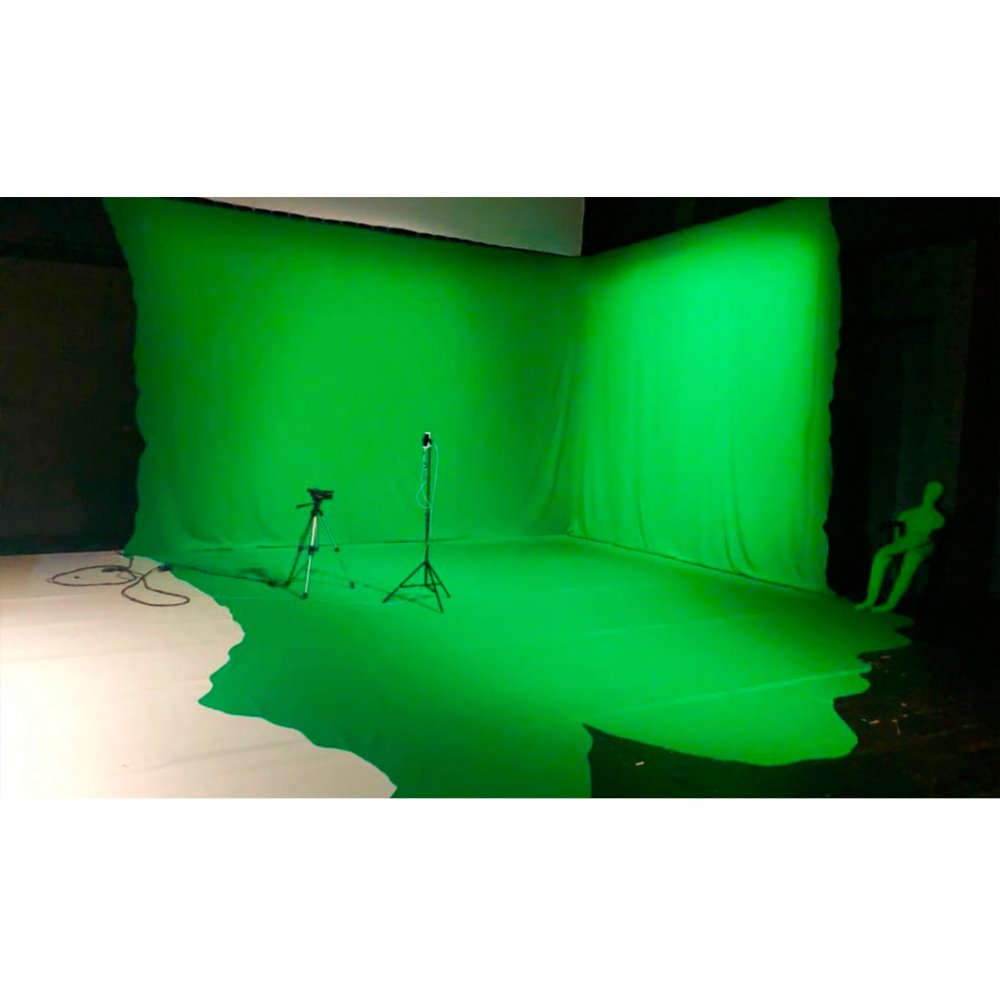 Зелёный фон для съёмки