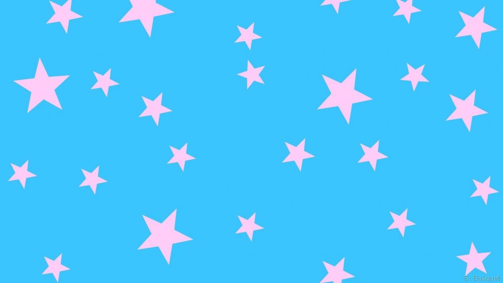 Голубой фон со звездами для фотошопа