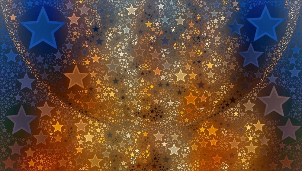 Баннер со звездами