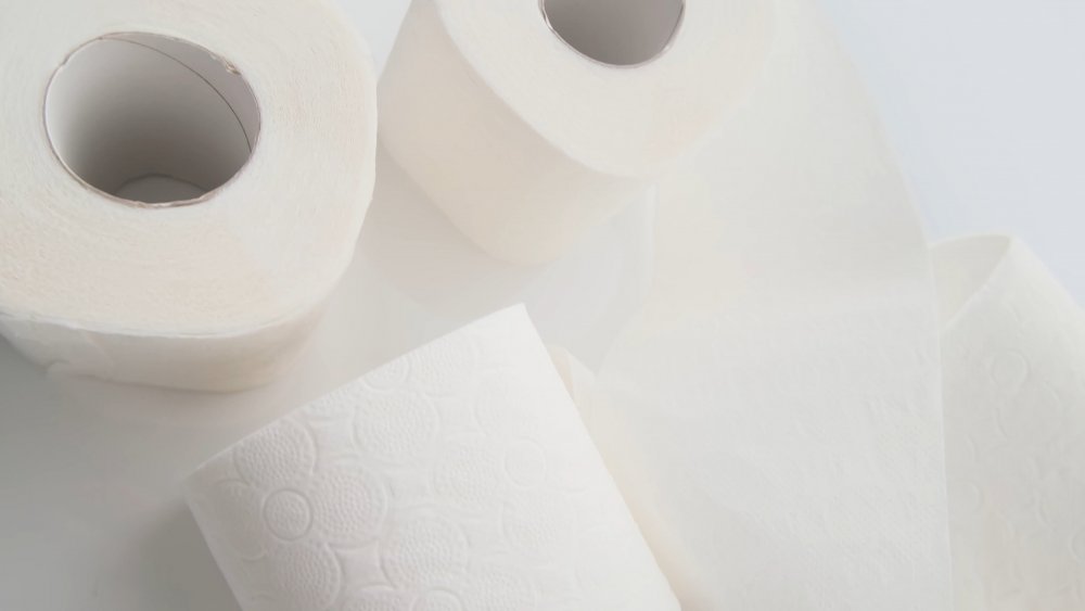 Белая туалетная бумага текстура