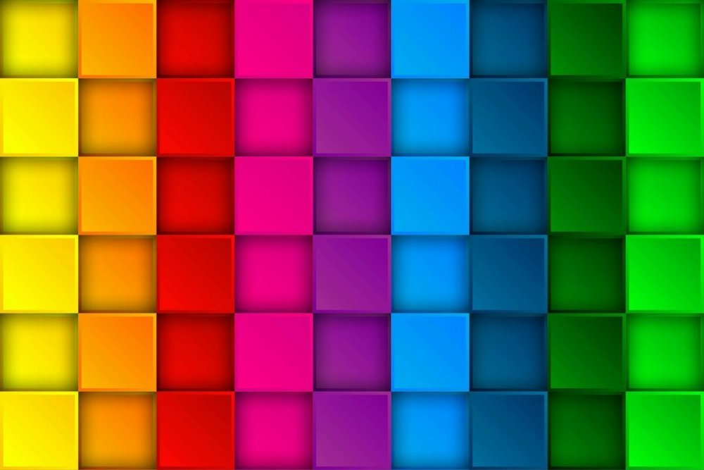 Фоны с цветными квадратиками