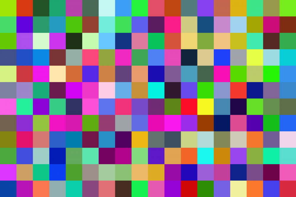 Разноцветные квадратики