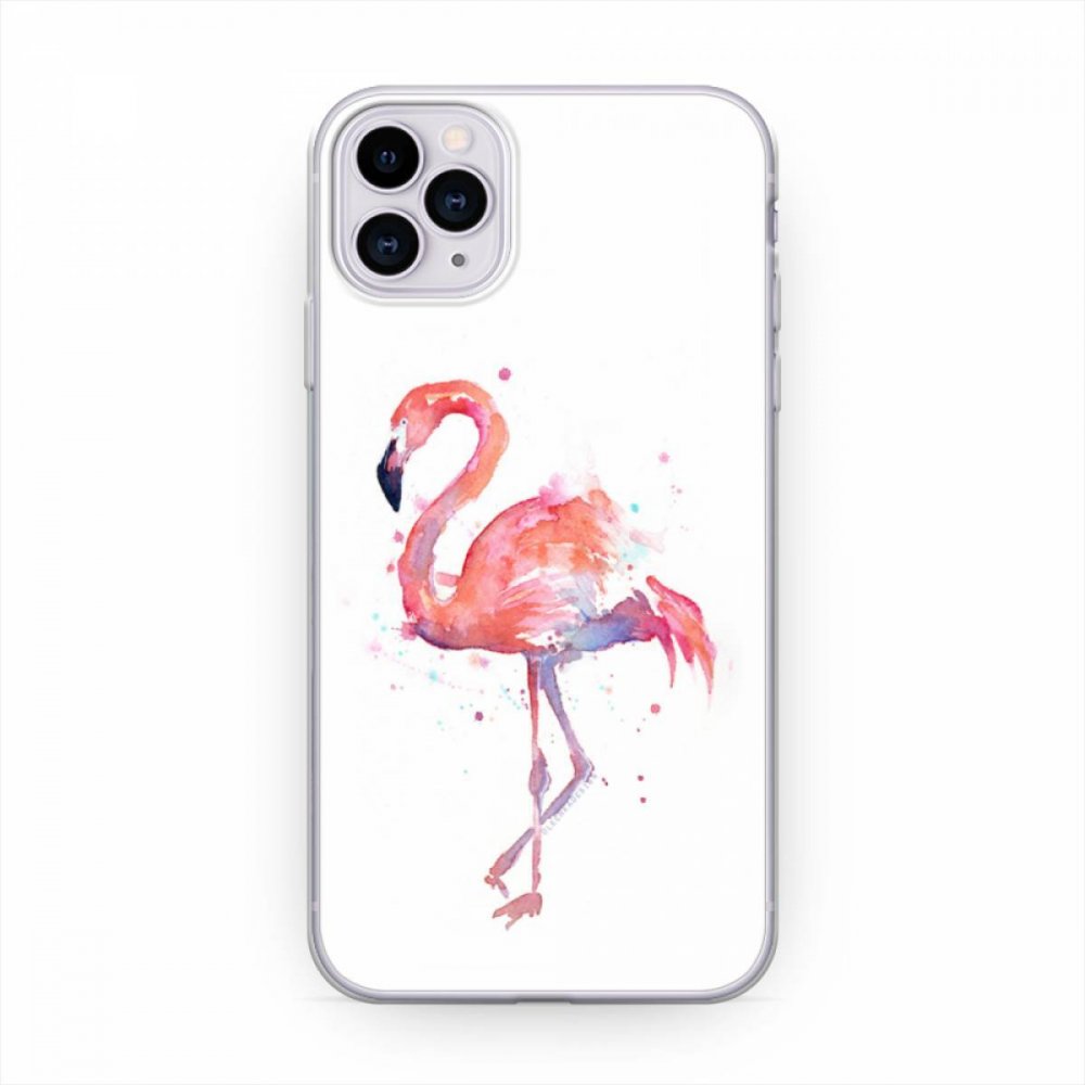 Чехол для iphone 11 Фламинго