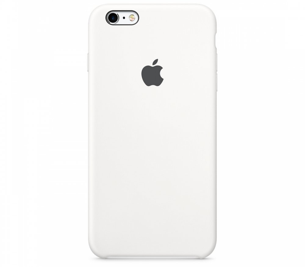 Apple Silicone Case для iphone 6s Plus White