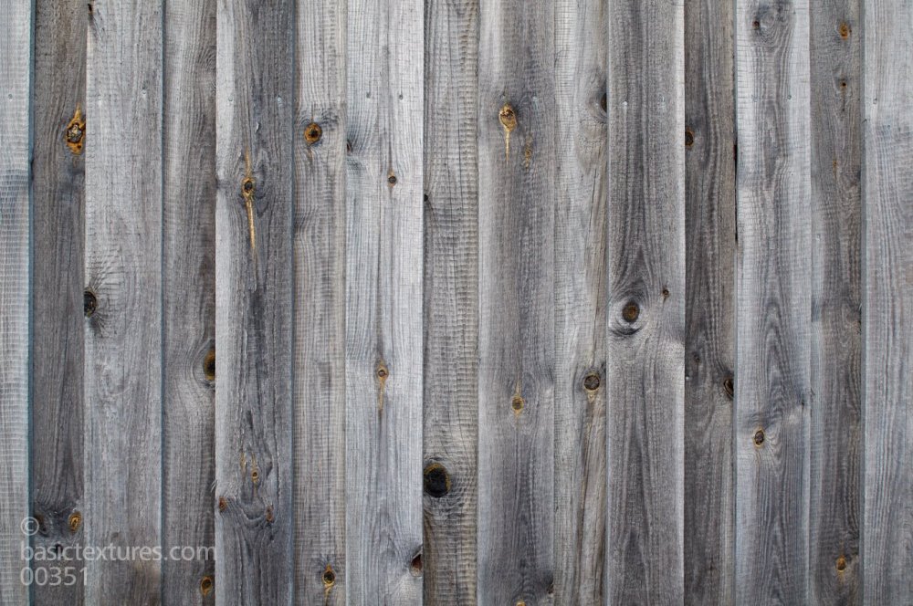 Деревянная Старая серая стена