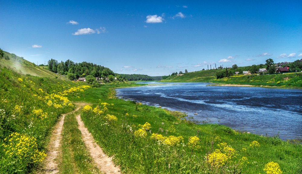 Река Волга картинки
