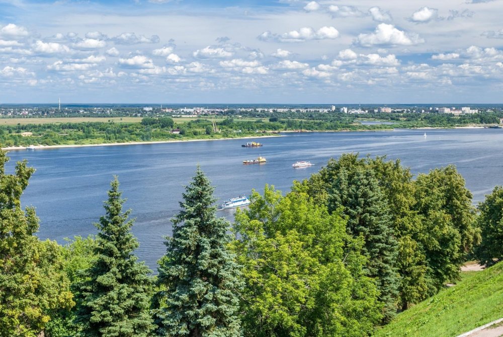 Нижний Новгород Волга и Кама