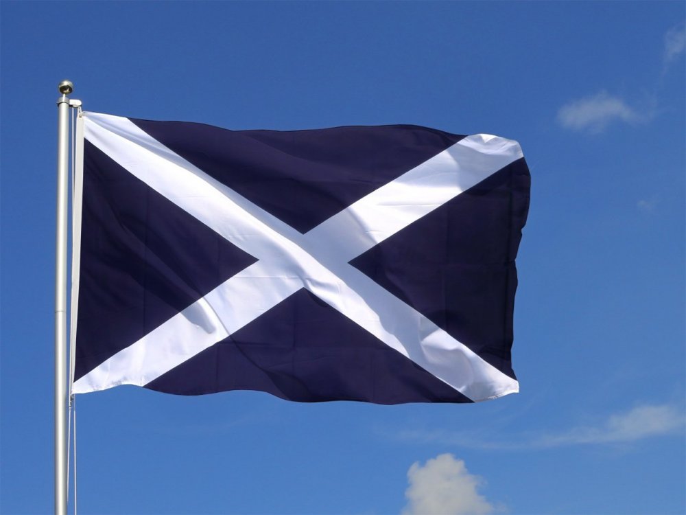 Андреевский крест Шотландия