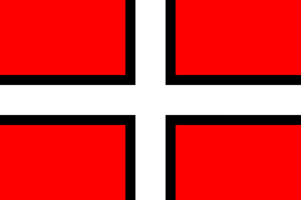 Белый флаг с красным крестом