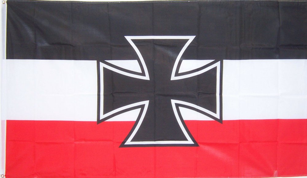 Флаг германской империи с крестом