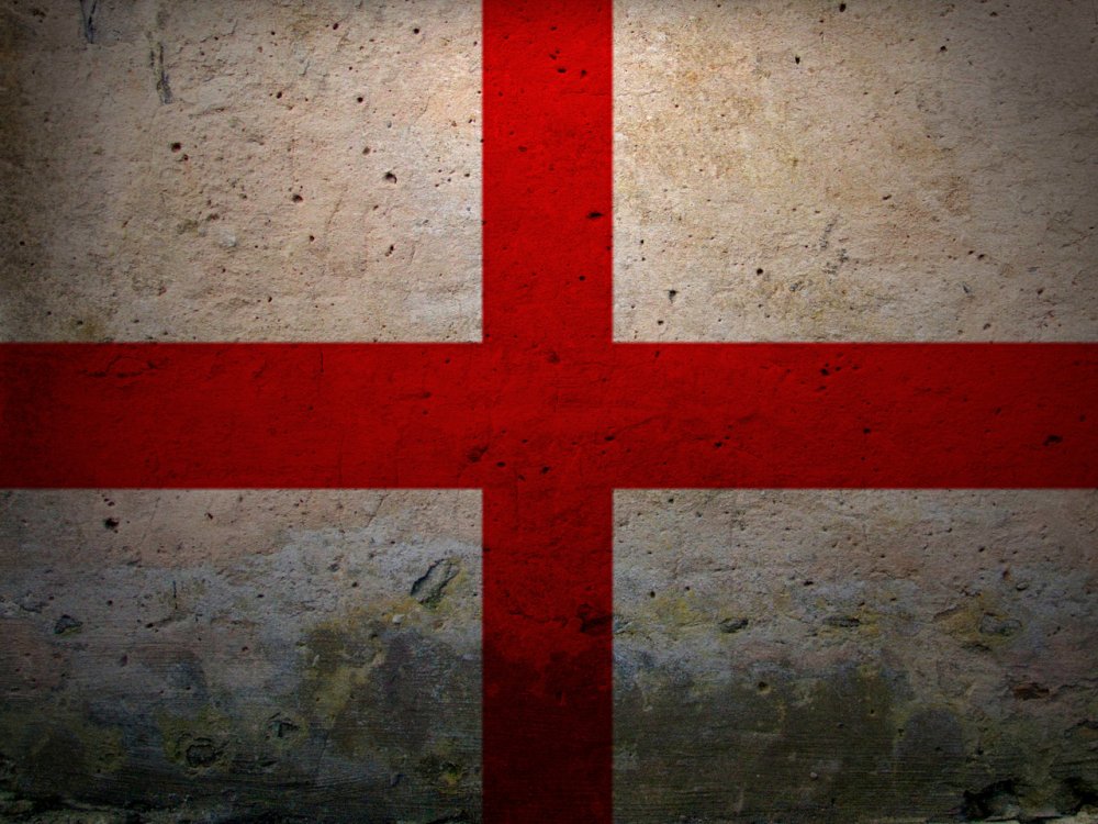 Флаг Англии красный крест