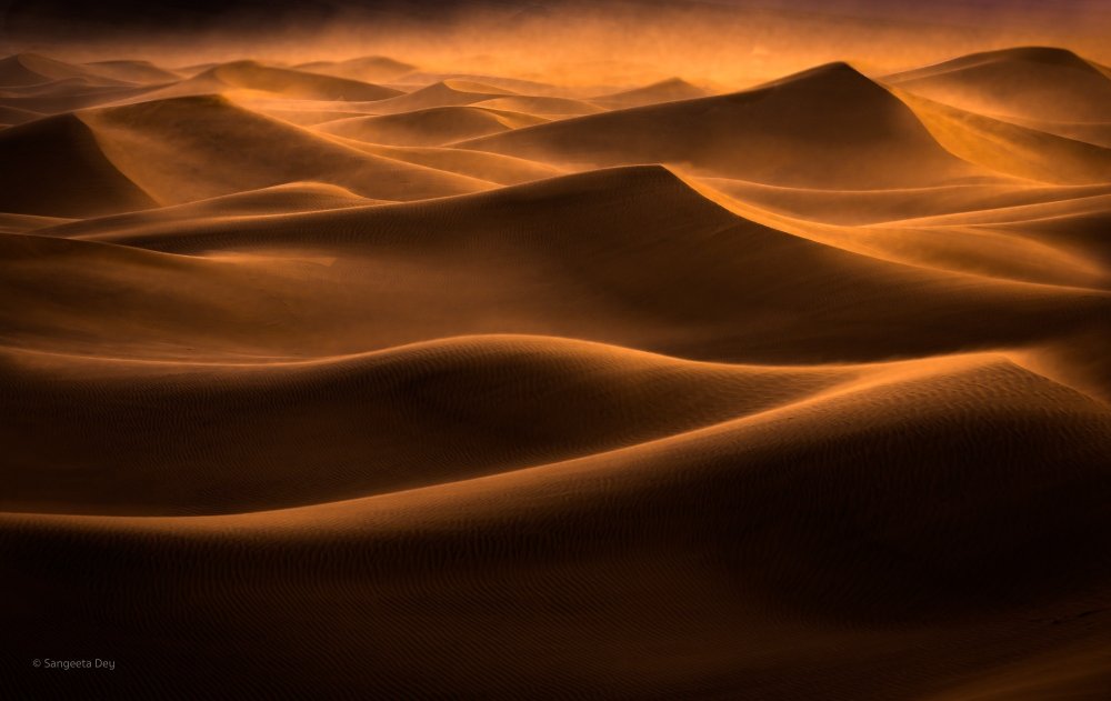 Барханы и дюны ветры