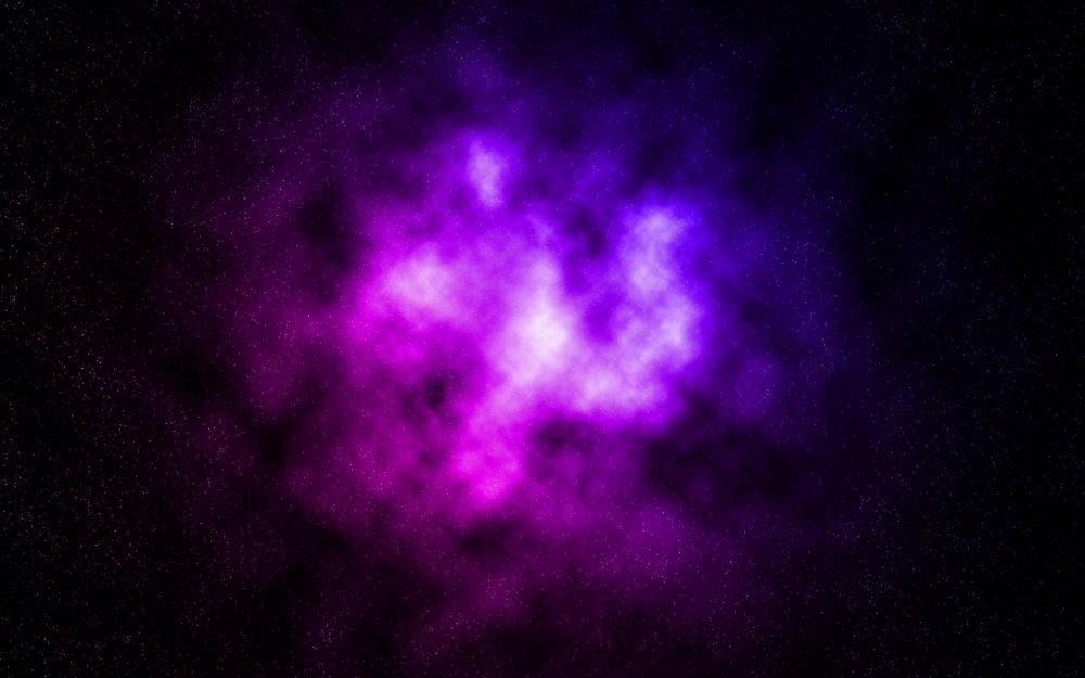 Космос фиолетовый черный