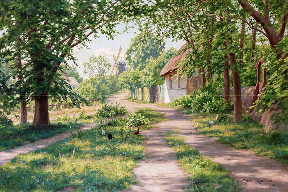 Художник Johan Krouthen (1858-1932)