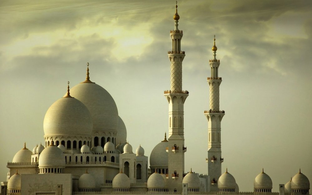 Фотообои мечеть в Абу-Даби