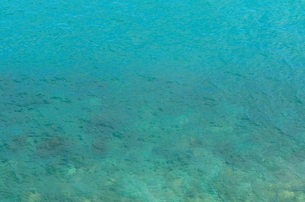 Бирюзовое море волны