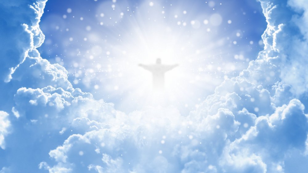 Христос в облаках