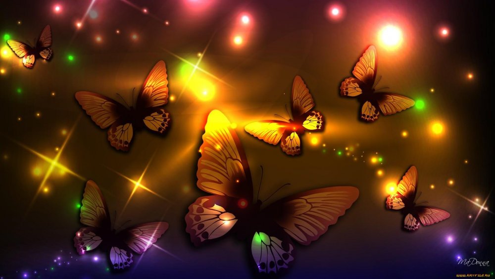 Неоновые бабочки