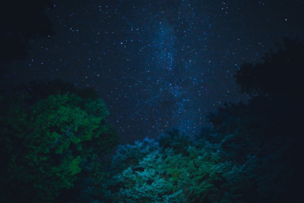 Звездное небо ночью