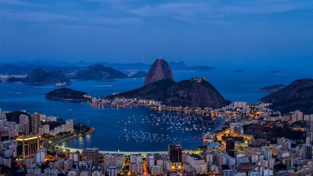 Рио-де-Жанейро Бразилия флаг