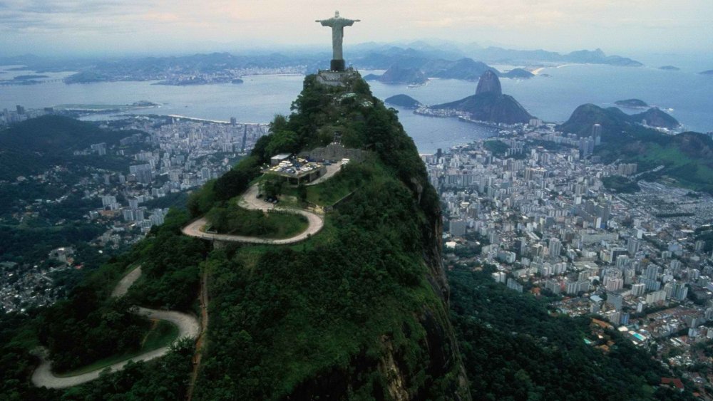 Гора Корковадо Рио-де-Жанейро Бразилия