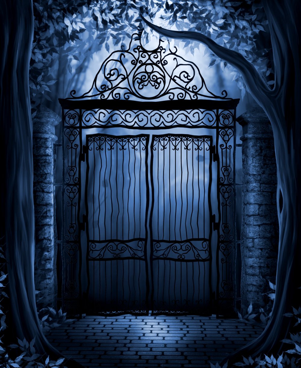 Врата в готическом стиле