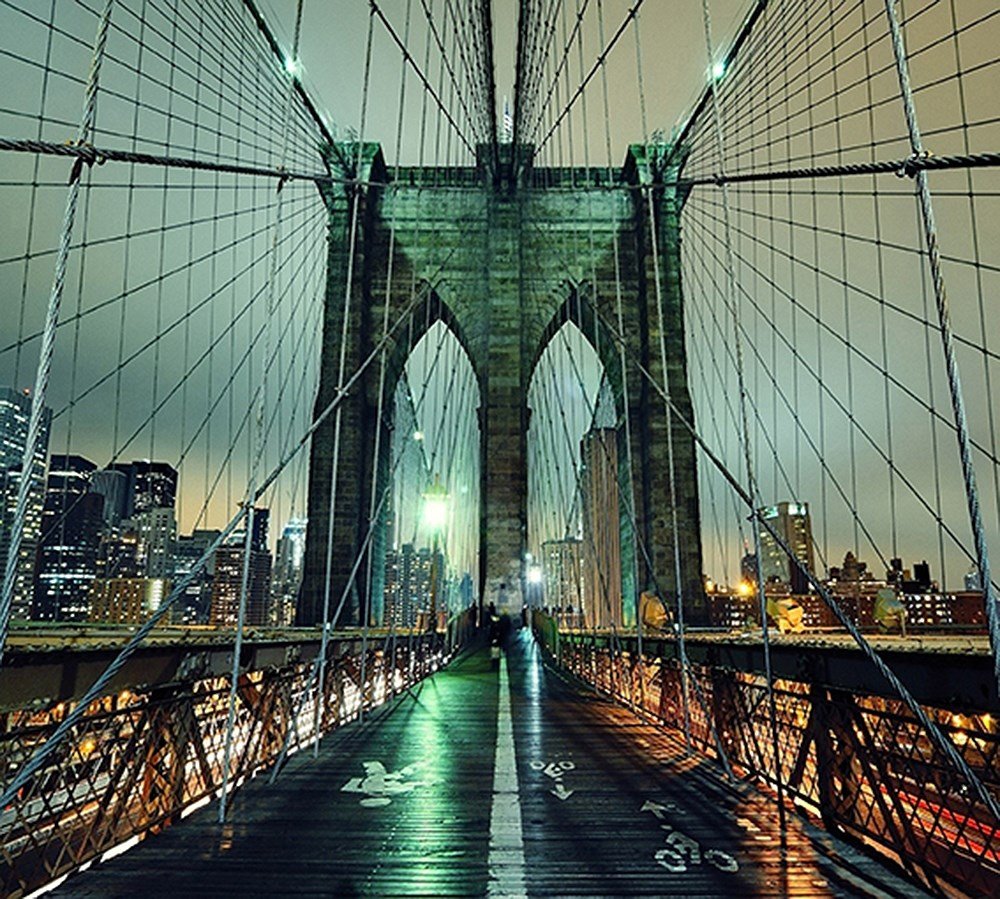 Бруклин мост Нью-Йорк