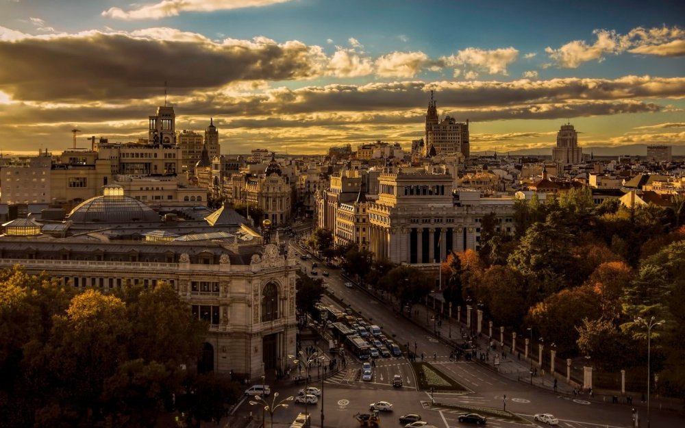 Мадрид панорама