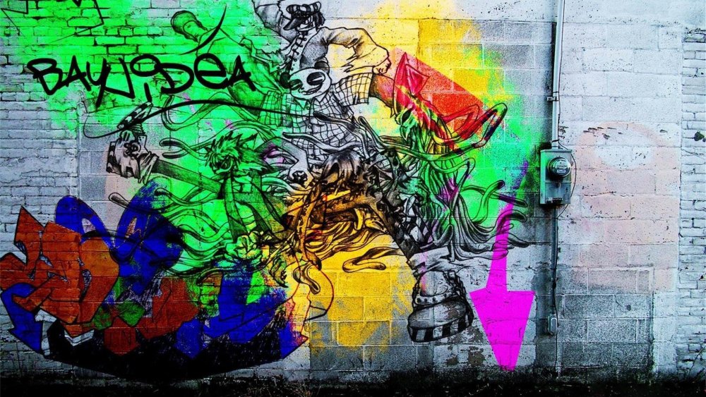 Фотообои граффити