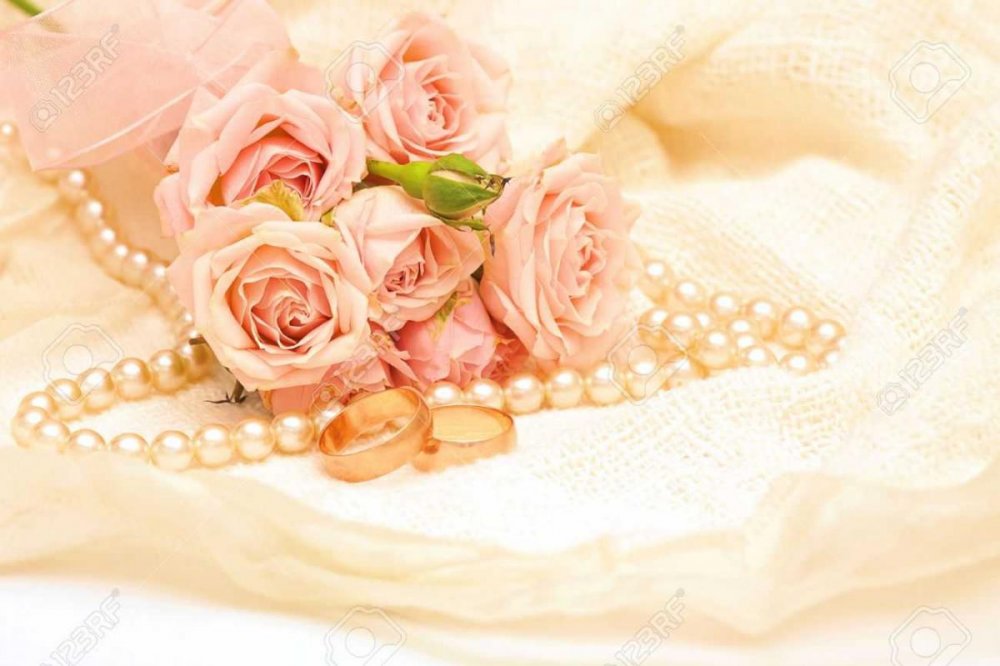 Розово персиковый фон на свадьбу