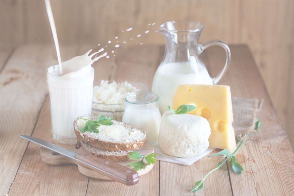 Молочная продукция йогурты