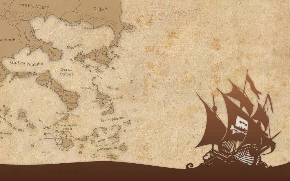 Пиратская карта корабль