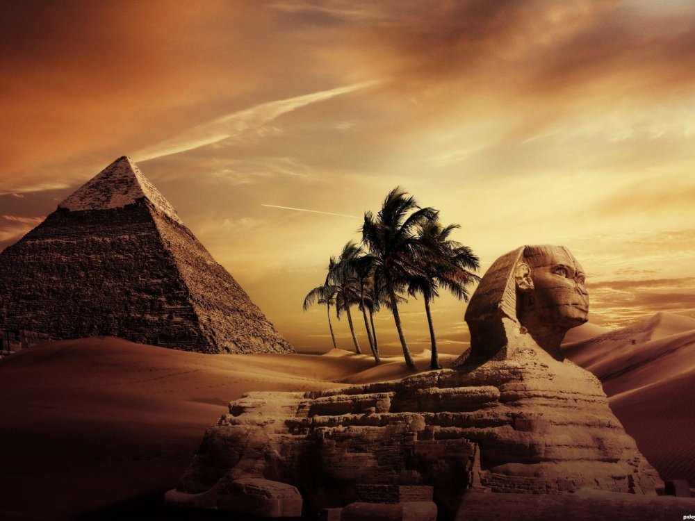 Сфинкс древнего Египта