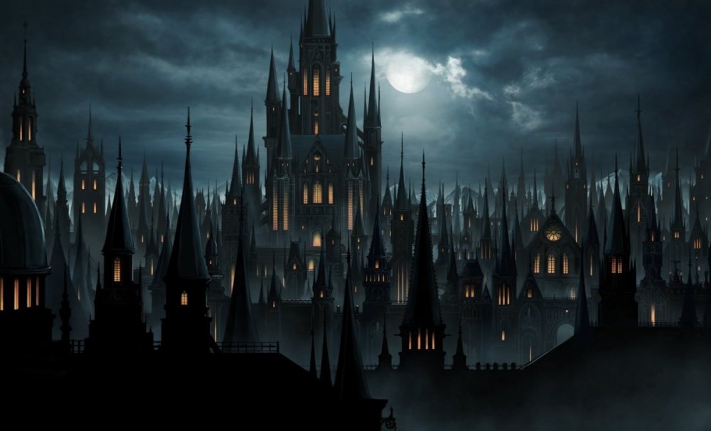 Готический замок Дракулы