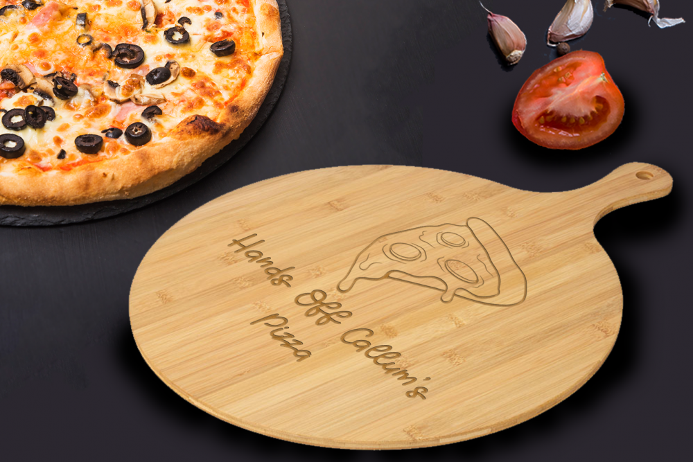 Доска для пиццы деревянная