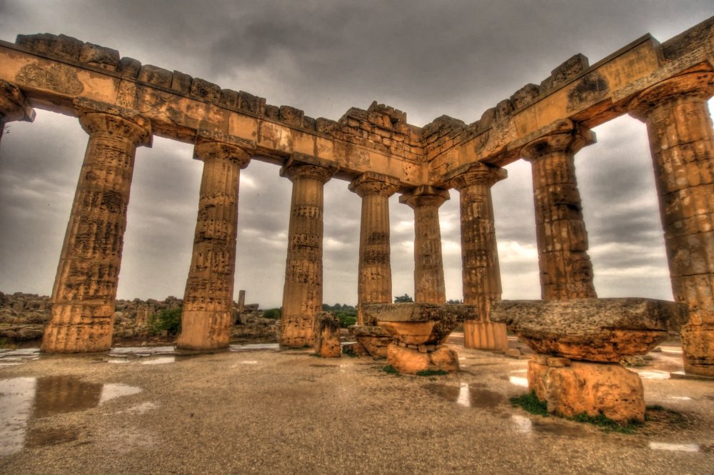Развалины архитектура Рим Греция