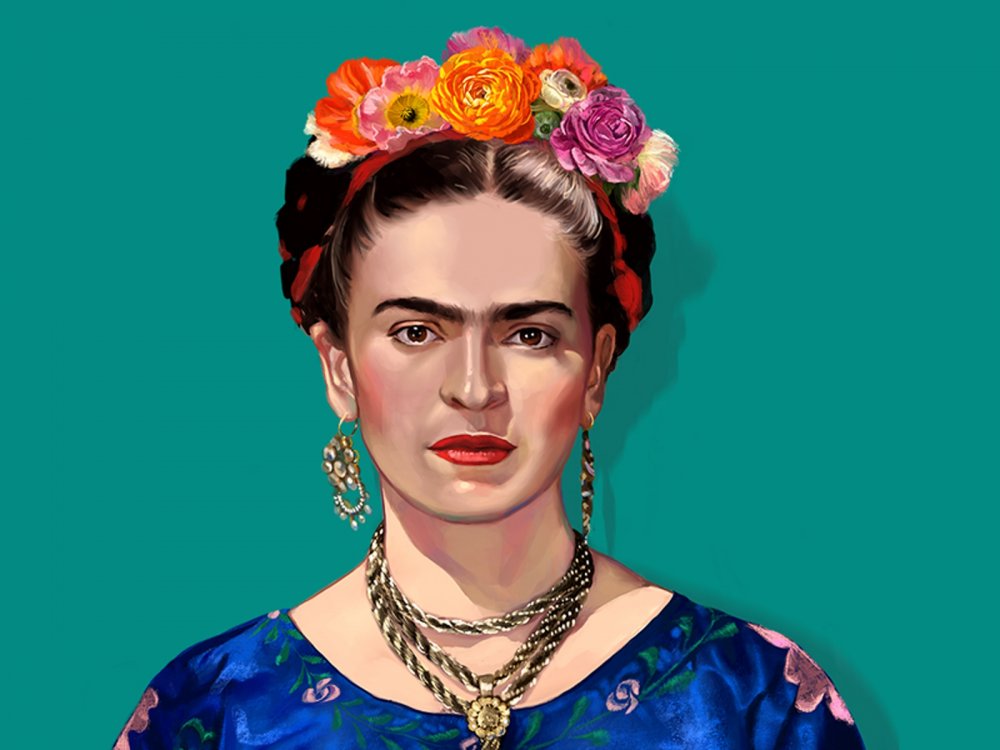 Испанская художница Фрида Кало