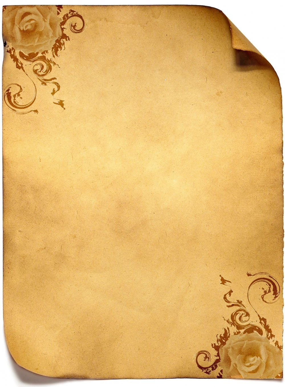 Пергаментная бумага старинная