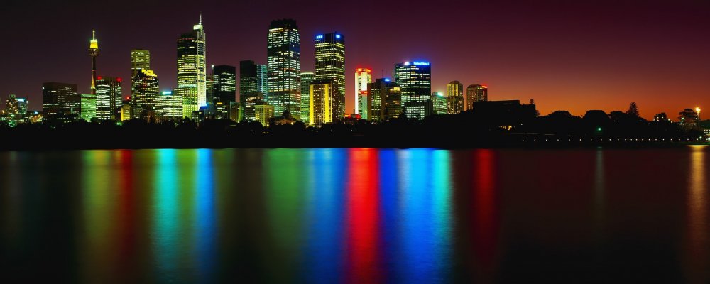 Сидней панорама города