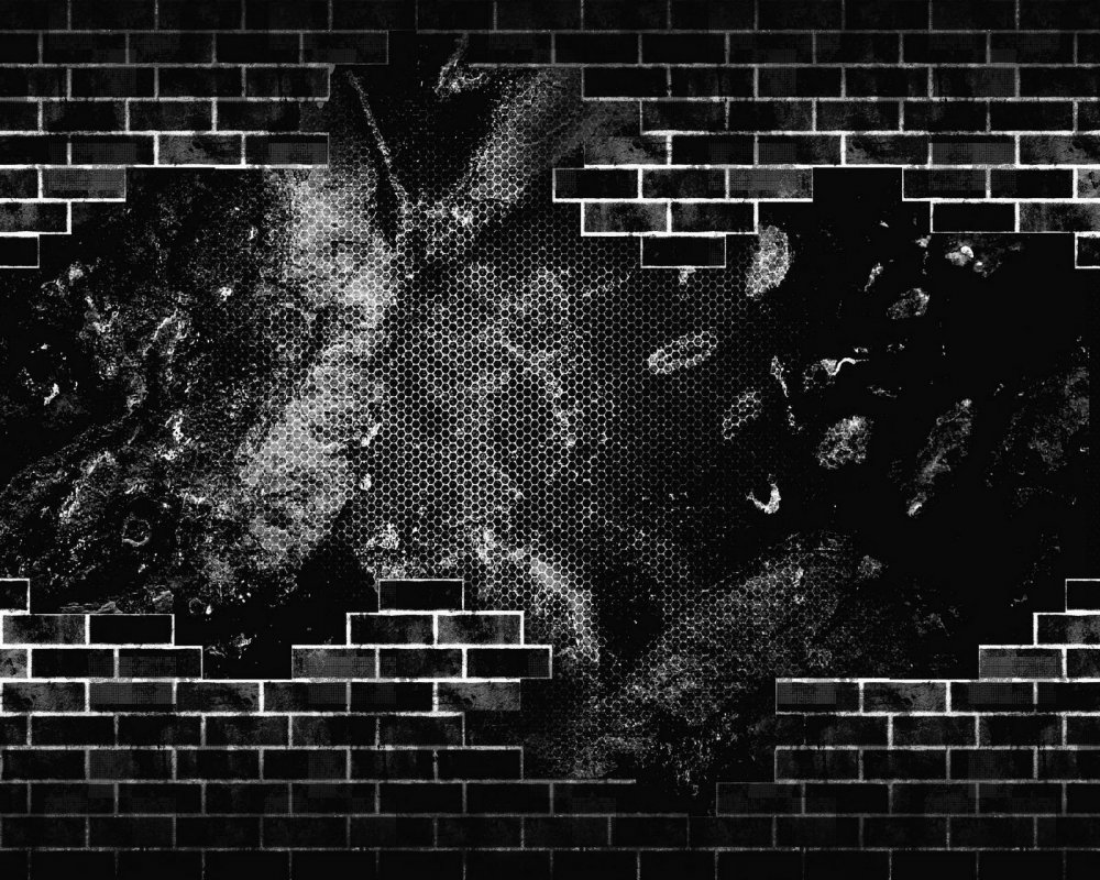 Текстура стены в темном стиле