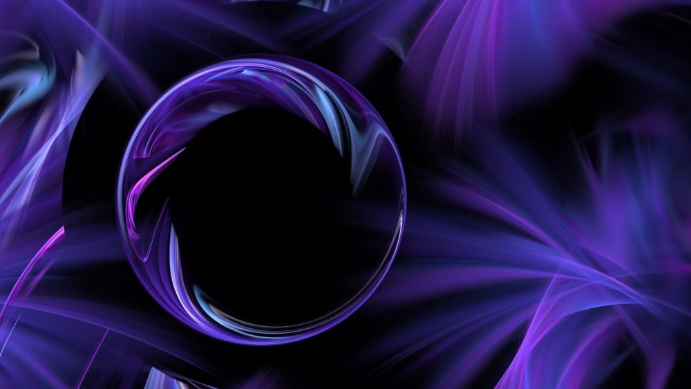 Абстракция в фиолетовых тонах