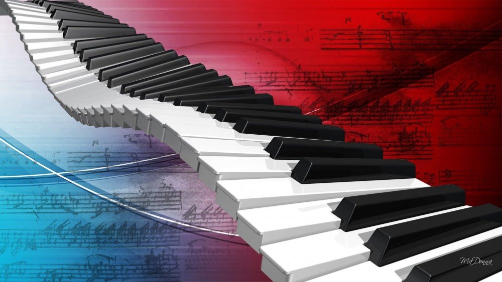 Клавиши рояля