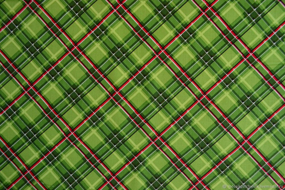 Шотландка зеленая