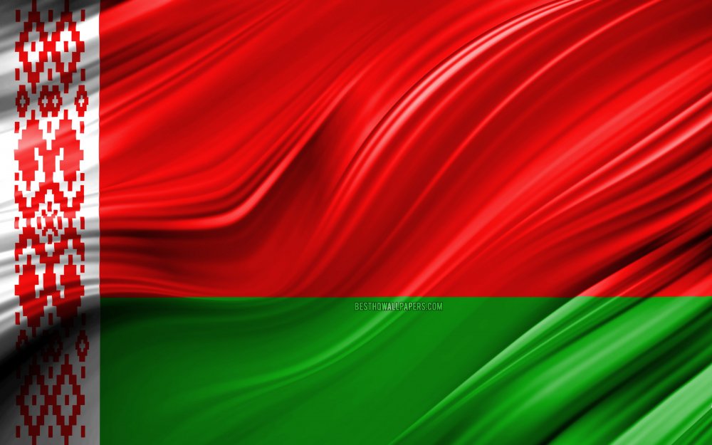 Флаг Белоруссии фон